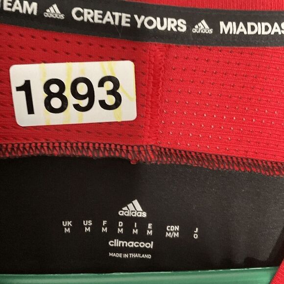 Sporting Kansas City St Croix Academy Men’s jersey shirt size Medium adidas Red - Picture 3 of 8